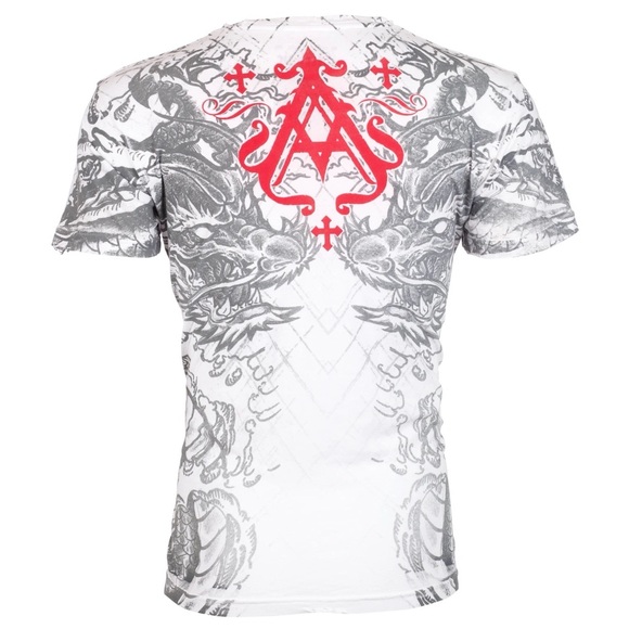 Archaic By Affliction T-Shirt DRAGON RAGE - Picture 3 of 9